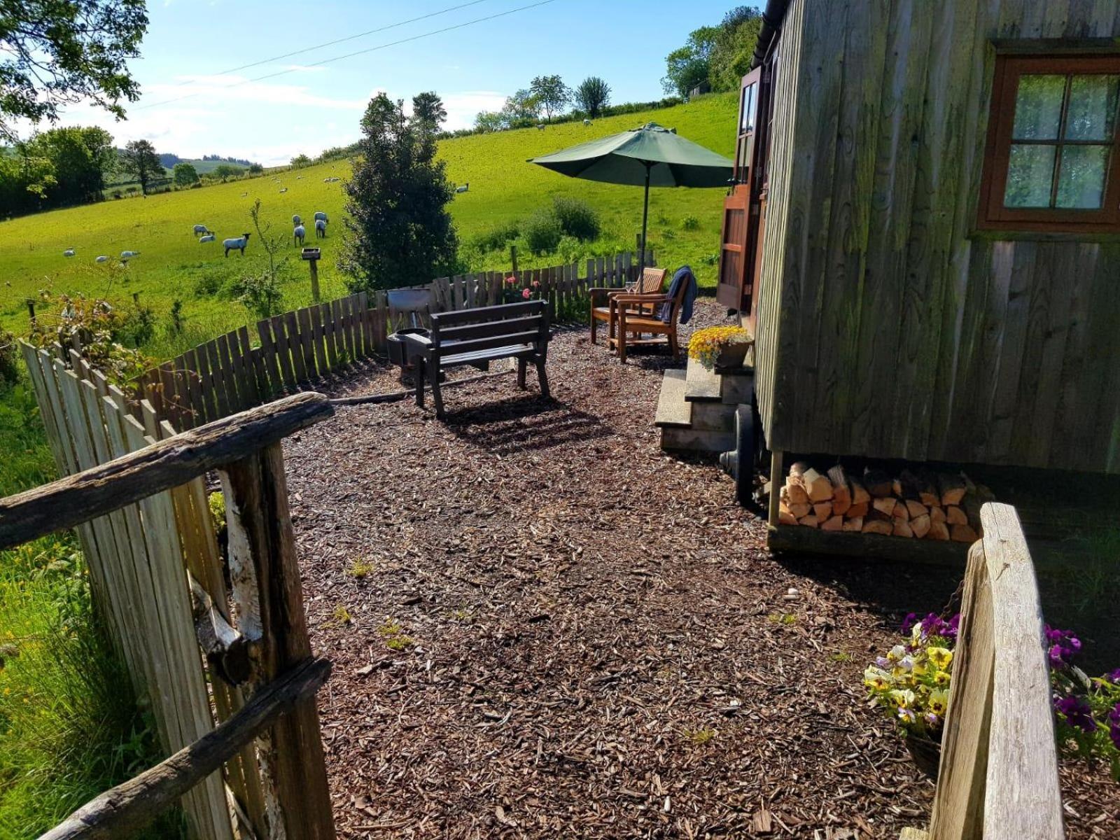 Eco Accommodation Cornflower Holiday Craven Arms Esterno foto
